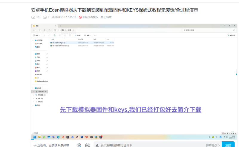 安卓手机Eden模拟器下载/配置固件和Keys/安装金手指MOD存档等视频教程【B站视频】-问财神游戏网|NS大气层模拟器整合PC电脑一键安装|switch游戏MOD金手指免费下载|游戏存档下载|