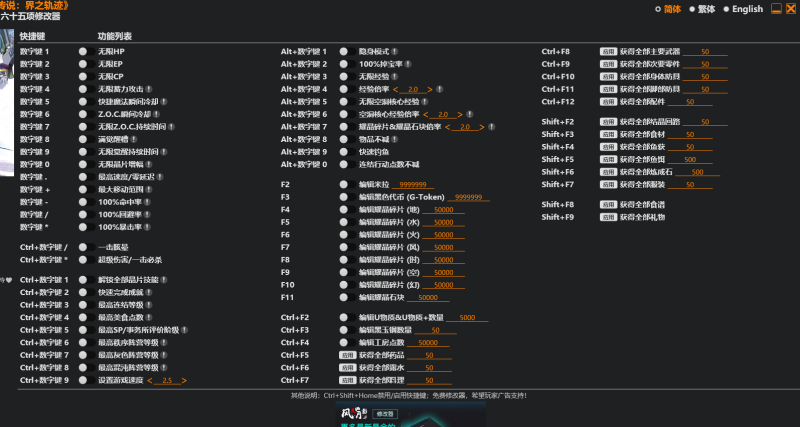英雄传说 界之轨迹 告别塞姆利亚中字免Steam版解压即游/内附各章节存档/内附各种服装MOD/送修改器